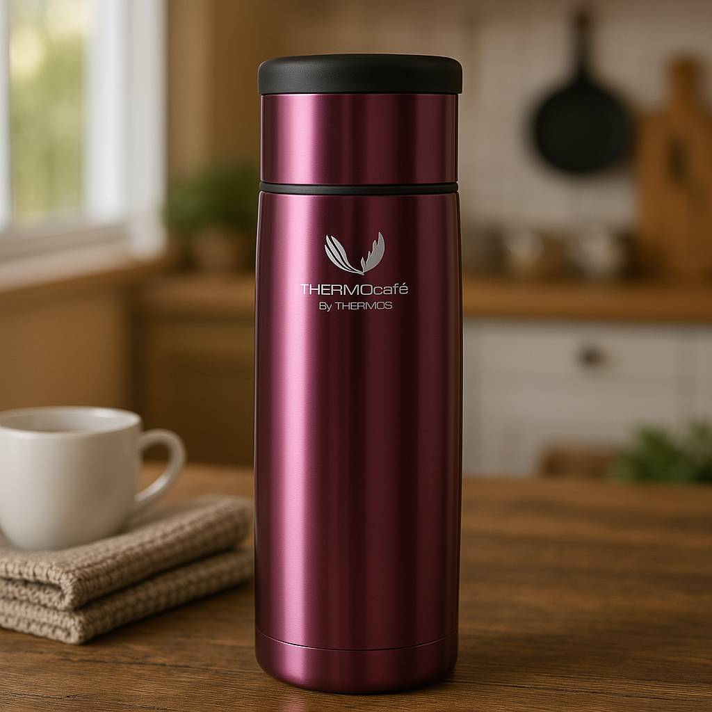 Termo Líquido Thermos Acero Inoxidable 1lt Púrpura
