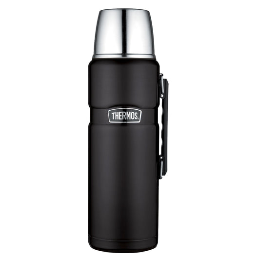 Termo Liquido Thermos King 2.0L Acero inoxidable Negro