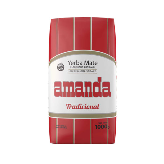 Yerba Mate tradicional en formato conveniente de 1kg. Elaborada orgánicamente en argentina, sin gluten, sin taac. Aprovecha los beneficios que te entrega la Ilex Paraguariensis.
