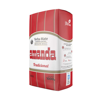 Yerba Mate tradicional en formato conveniente de 1kg. Elaborada orgánicamente en argentina, sin gluten, sin taac. Aprovecha los beneficios que te entrega la Ilex Paraguariensis.