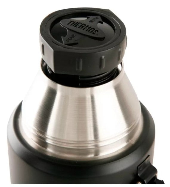 Termo Liquido King 470ml Acero inoxidable color negro